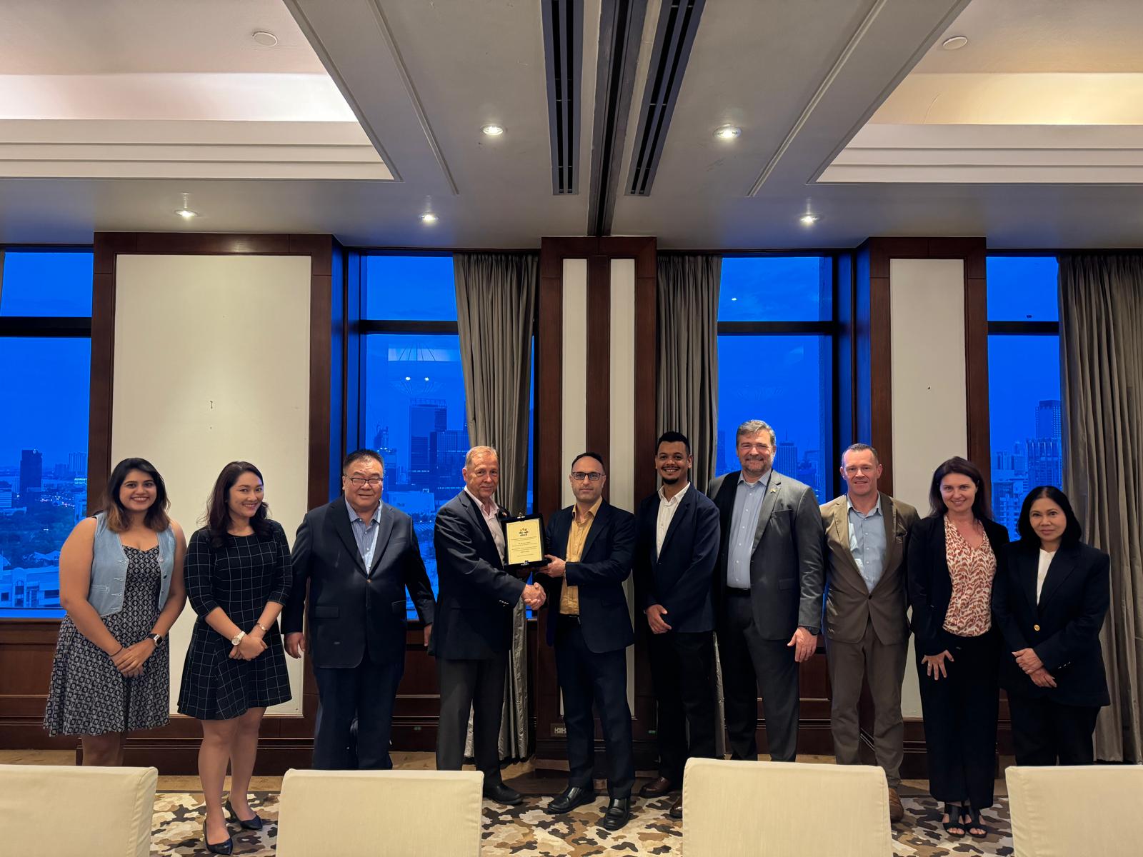 TRCC President Honors Outgoing Iranian Embassy Representative at BRICS Confederation Farewell Dinner