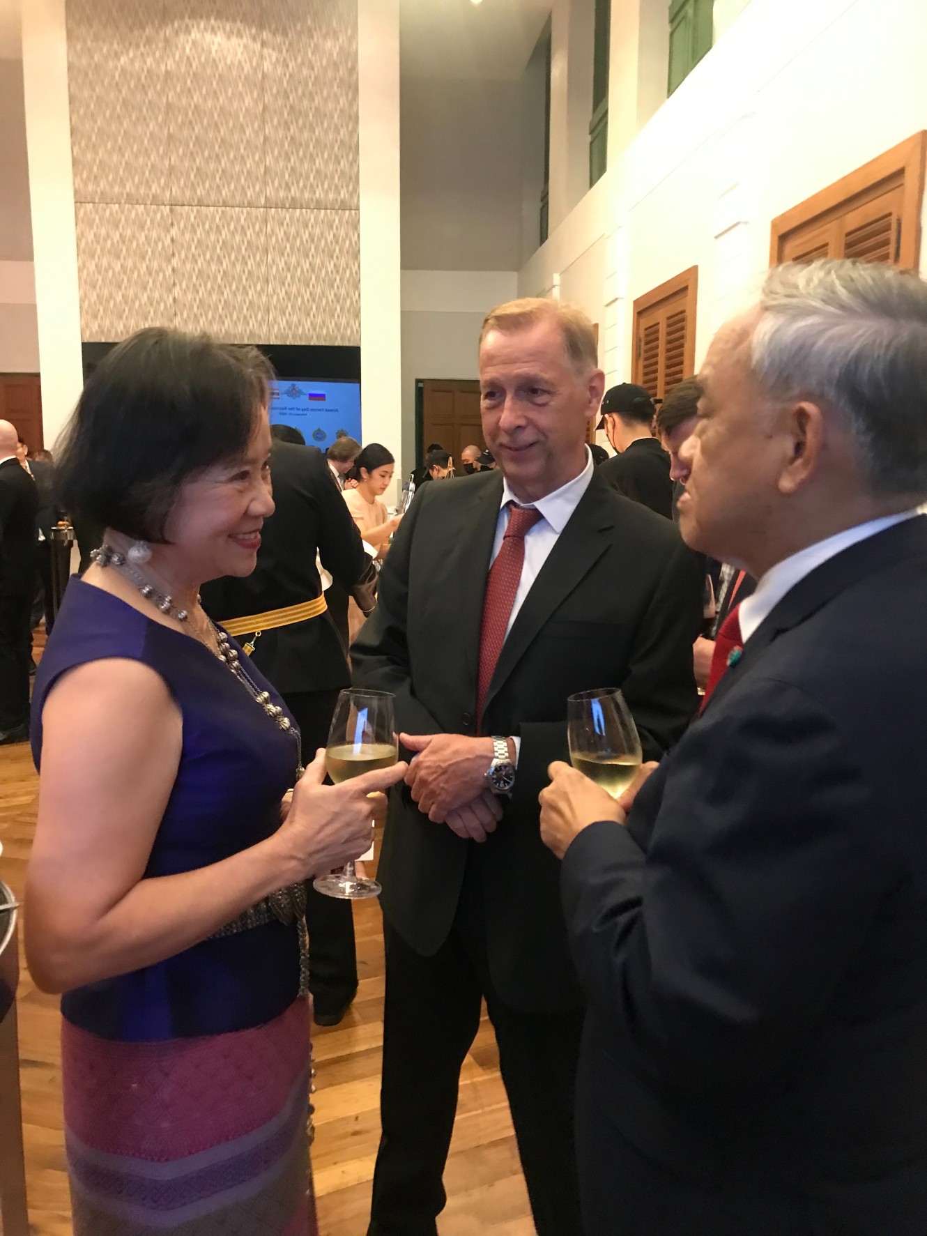 TRCC President and Members Attended Russian Army Day Reception