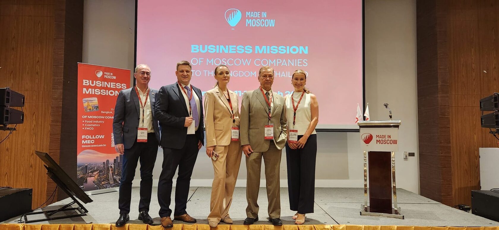 Business Mission of Moscow Companies in Bangkok
