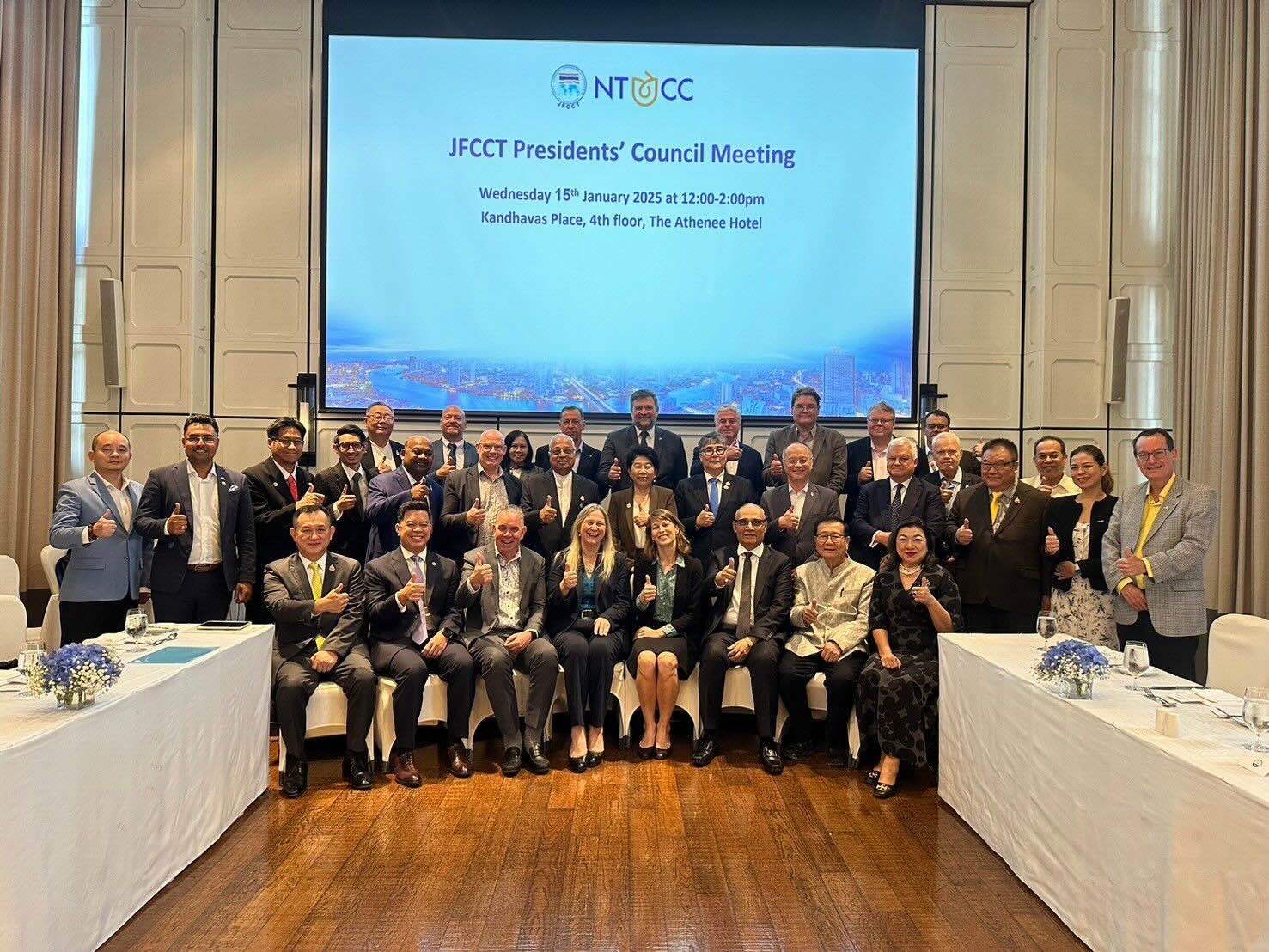 TRCC President Vitaly Kiselev Participates in JFCCT Presidents' Council Luncheon Meeting No. 1/2025