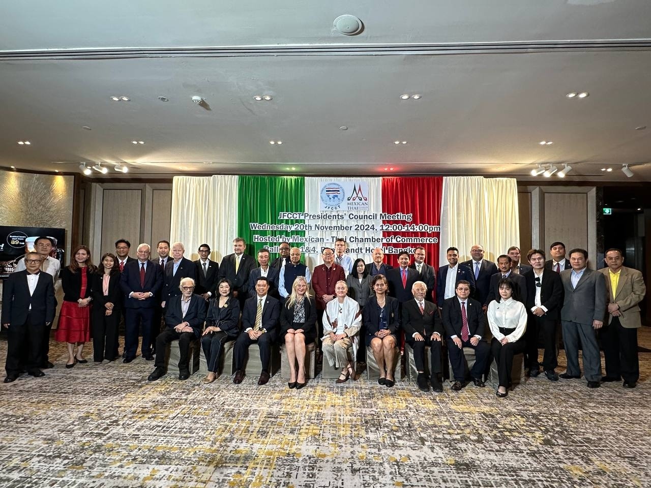 Thai-Russian Chamber of Commerce Highlights BRICS Bazaar 2024 at the JFCCT Presidents’ Council Meeting