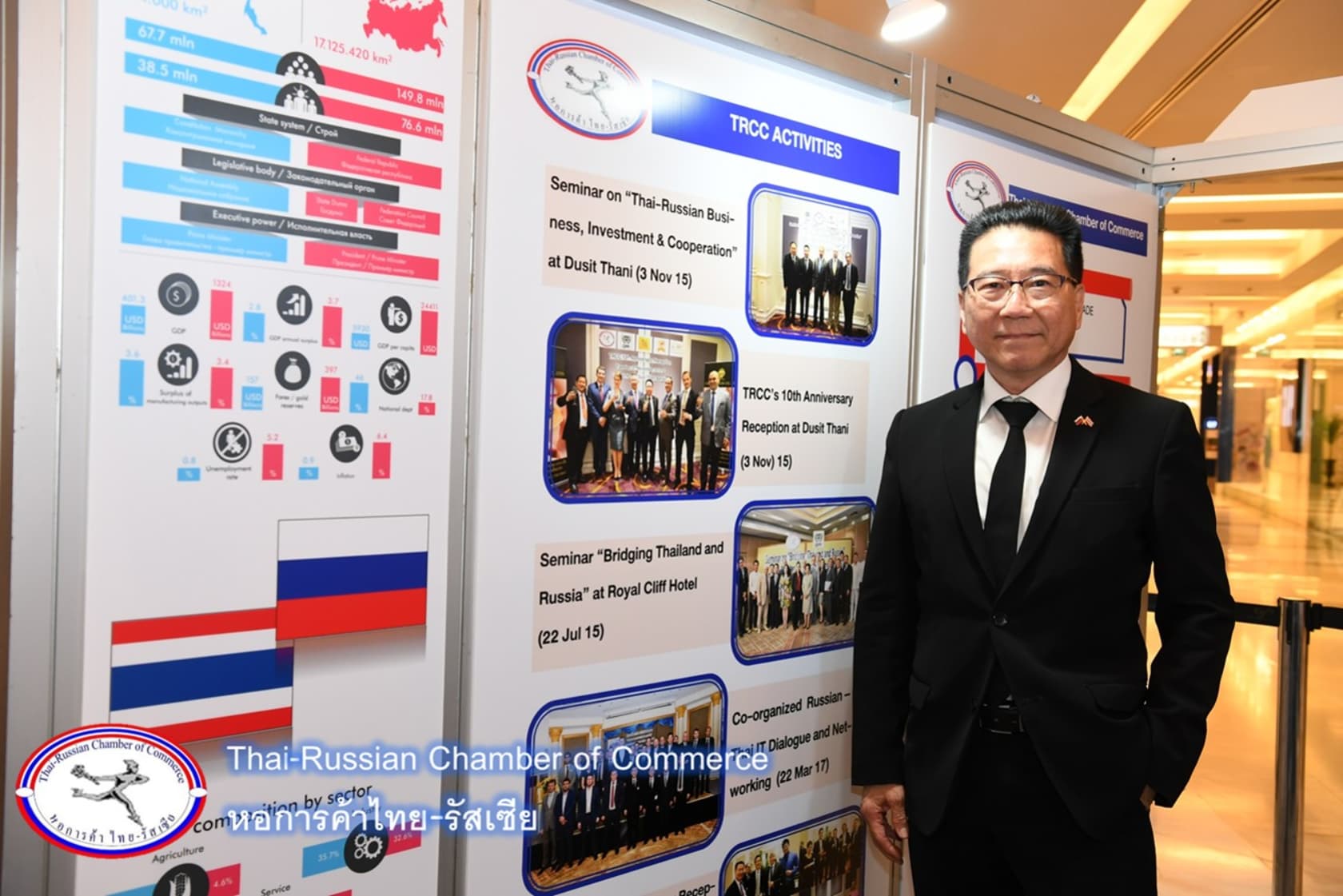 TRCC joined the celebration for the 120th Anniversary of Diplomatic Relation between Thailand and Russia